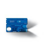 Victorinox SwissCard Lite ,13fct.,transp.blauw