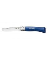 Kinder uitvoering Opinel,rvs blauw