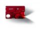 Victorinox SwissCard Lite ,13fct.,transp.rood